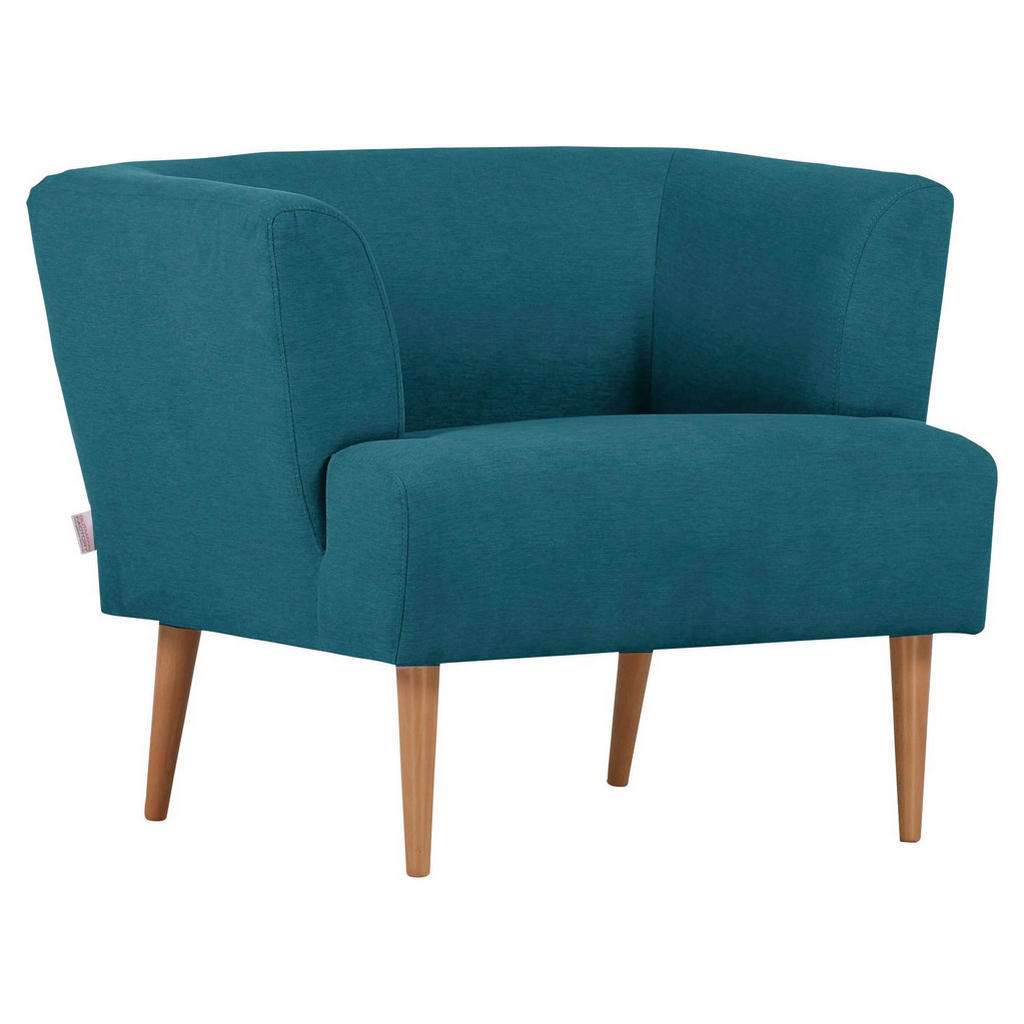 Hom`in SESSEL Flachgewebe Blau