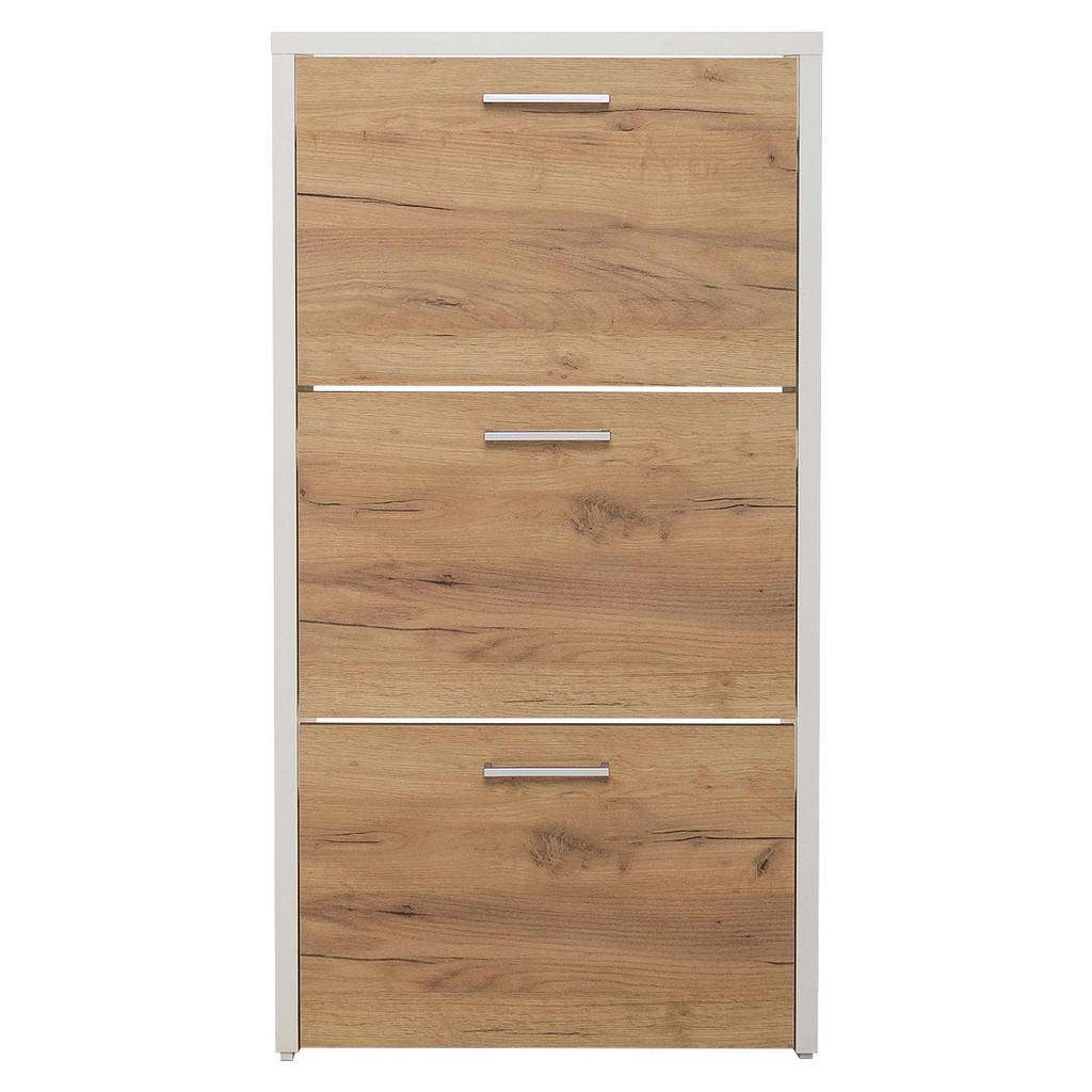 XXXL SCHUHKIPPER foliert Weiß, Braun