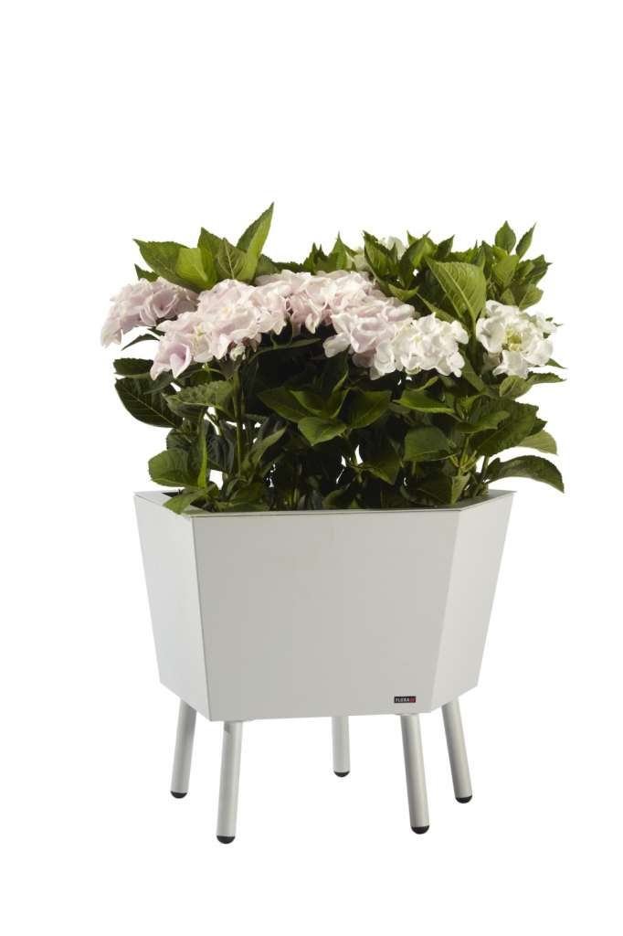 Flora - Elevation 30 Pflanzengefäß - Schwarz - outdoor