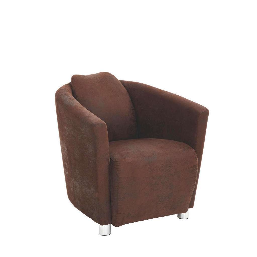 XXXL SESSEL Mikrofaser Braun