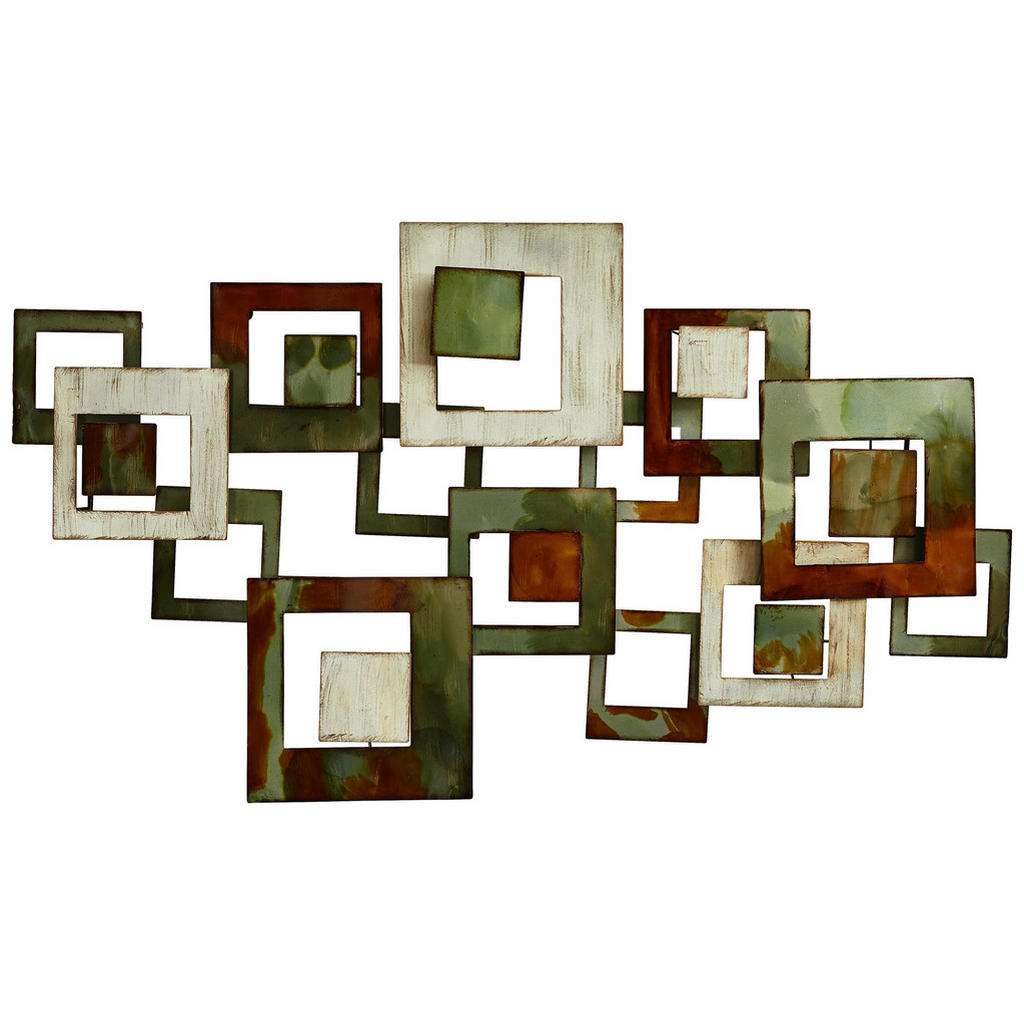 Ambia Home WANDDEKO Metall, Mehrfarbig