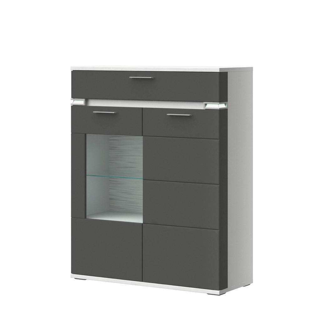 Stylife HIGHBOARD Melamin Weiß