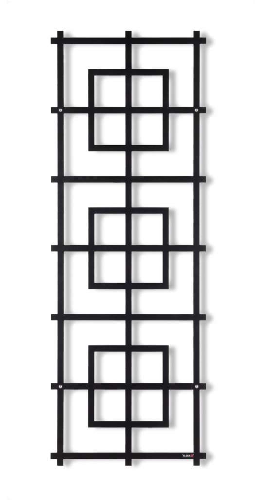 Flora - Marrakech 50 Pflanzengitter - Schwarz - outdoor