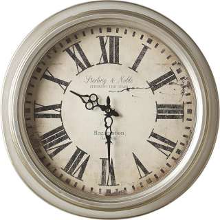 Ambia Home WANDUHR Grau 47 cm