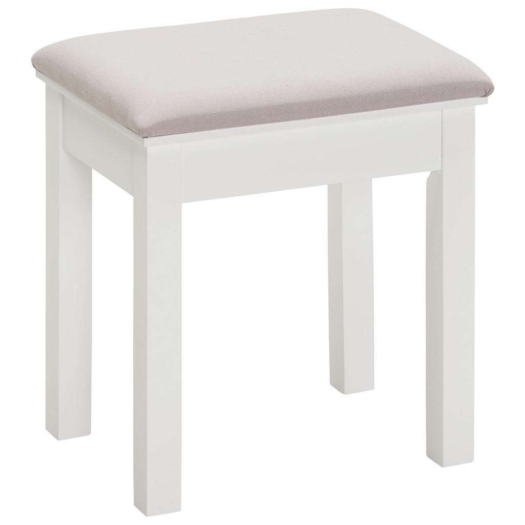 Landscape HOCKER Webstoff Kiefer massiv Weiß