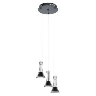 XXXL LED-HÄNGELEUCHTE, Schwarz, Weiß