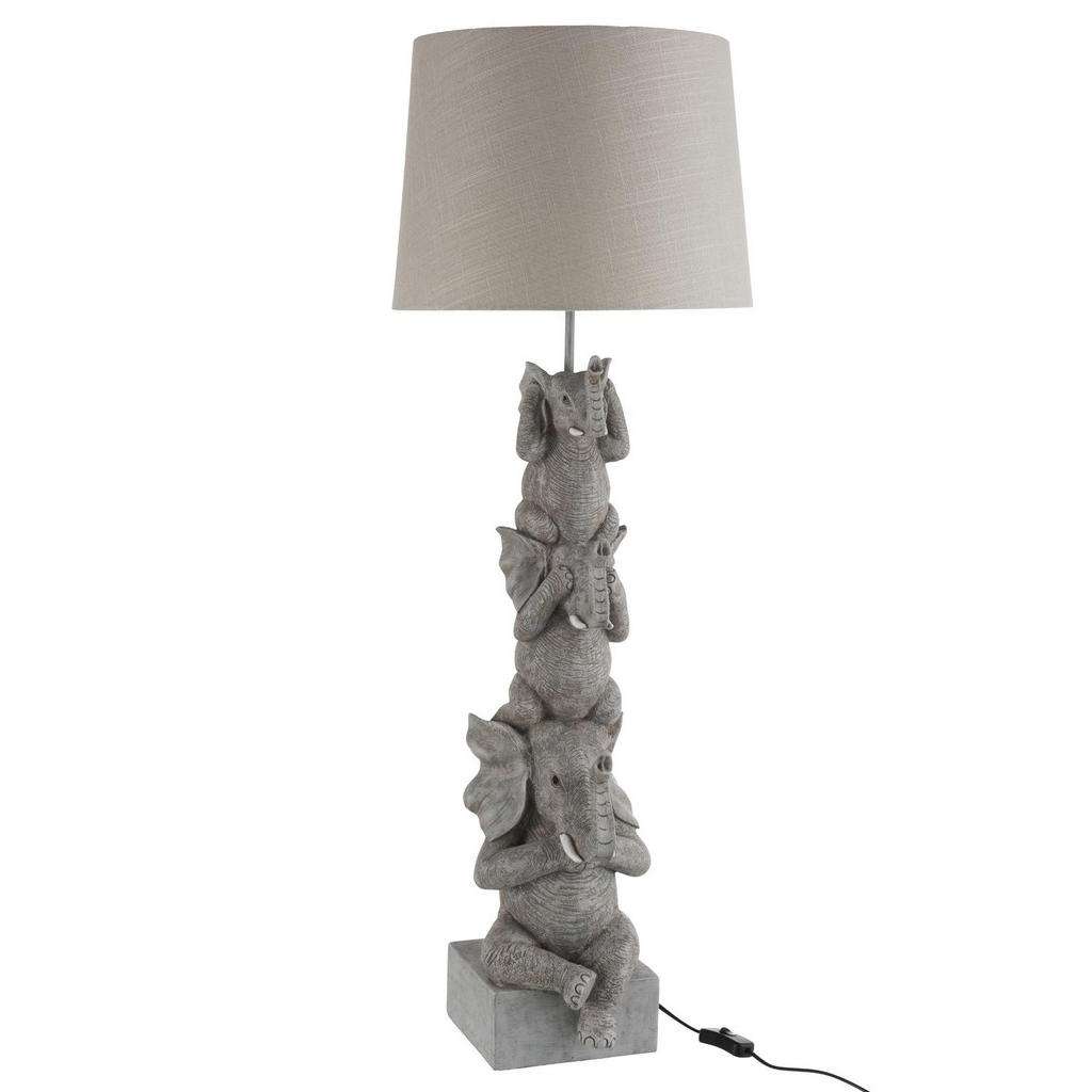 XXXL TISCHLEUCHTE, Grau