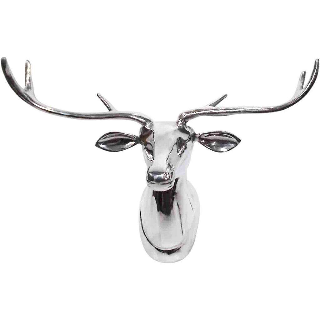 XXXL WANDDEKO Metall, Grau
