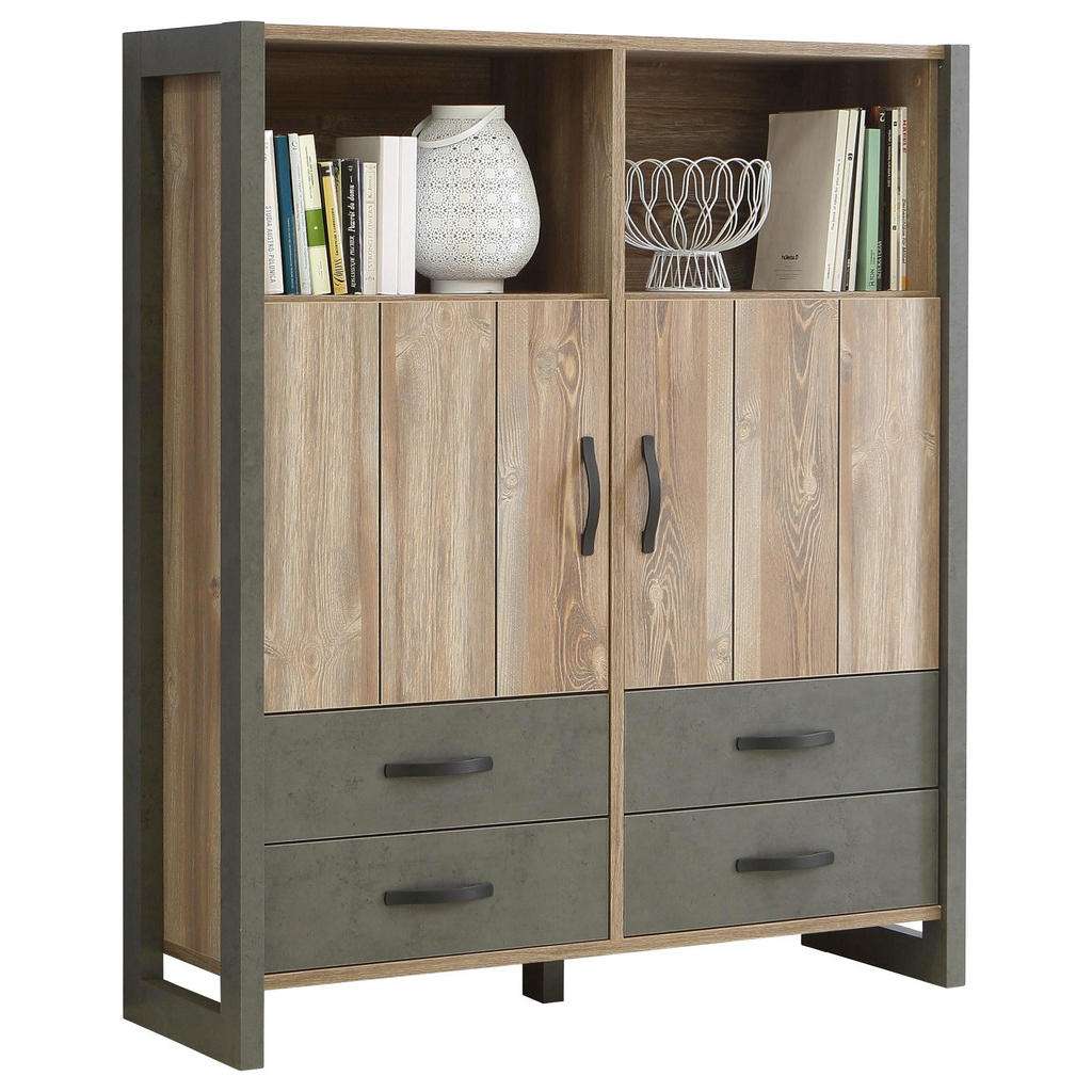 Carryhome HIGHBOARD Braun, Grau