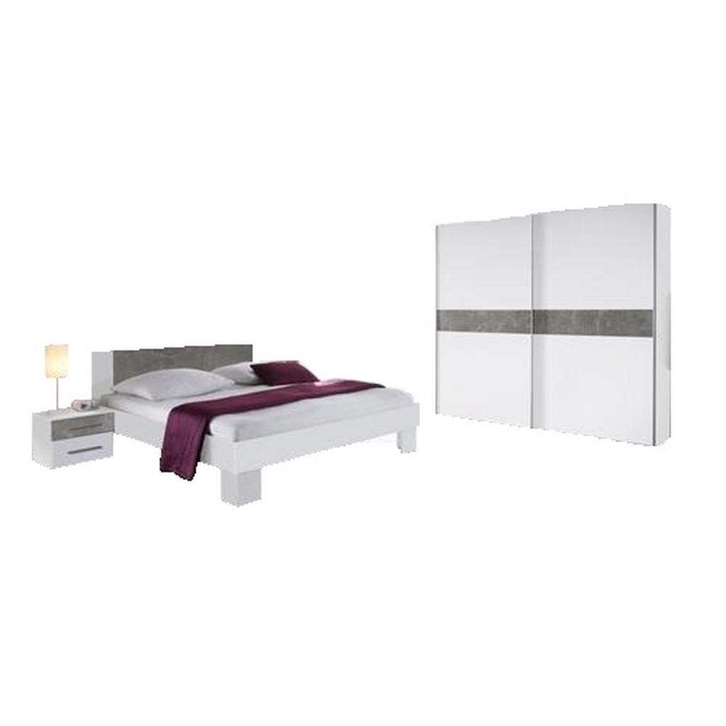 Boxxx SCHLAFZIMMER 180/200 cm, Weiß