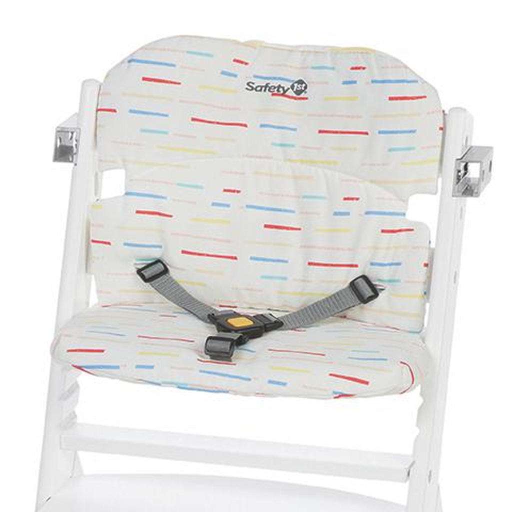 Safety 1st Hochstuhleinlage Timba Red Lines, Geld, Weiß, Blau