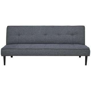 Carryhome SCHLAFSOFA Webstoff Grau
