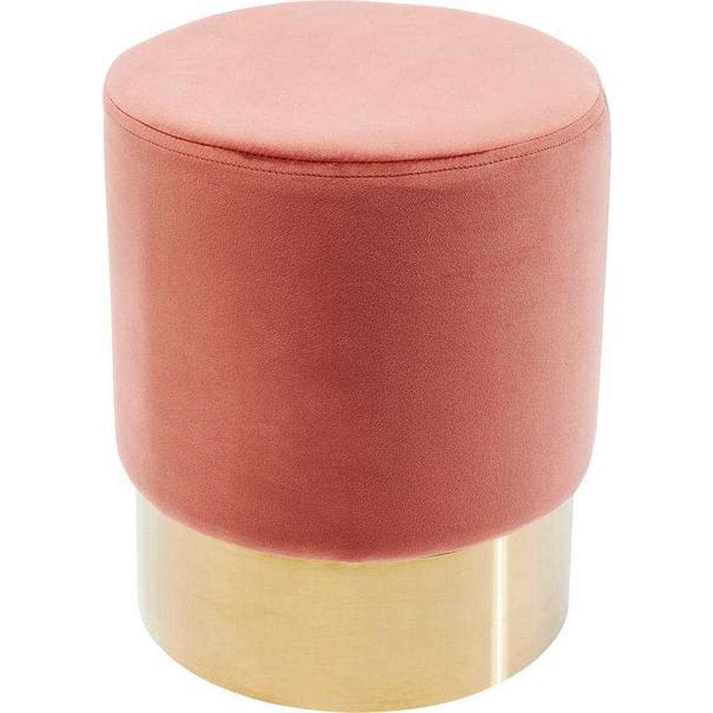 Kare-Design HOCKER Samt Rosa