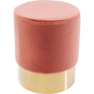 Kare-Design HOCKER Samt Rosa