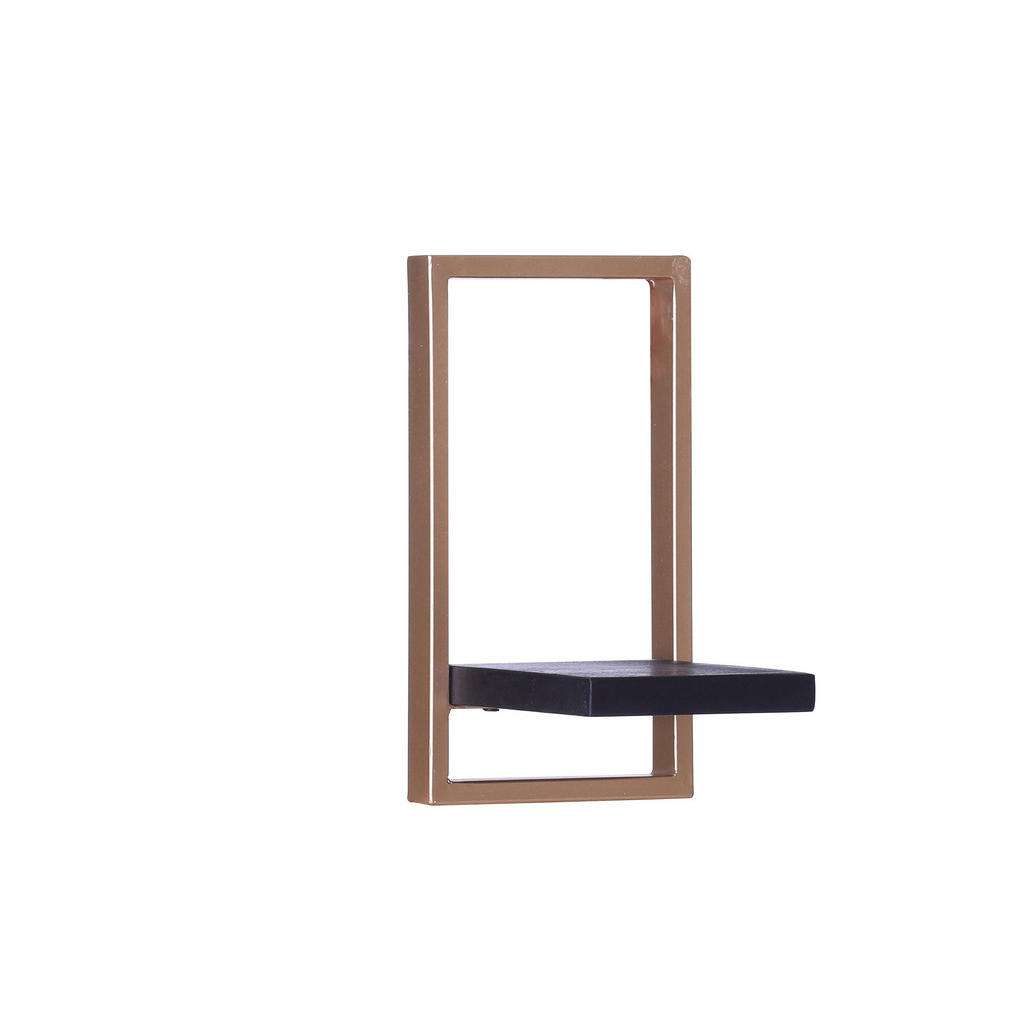Landscape WANDREGAL Akazie massiv Schwarz, Gold