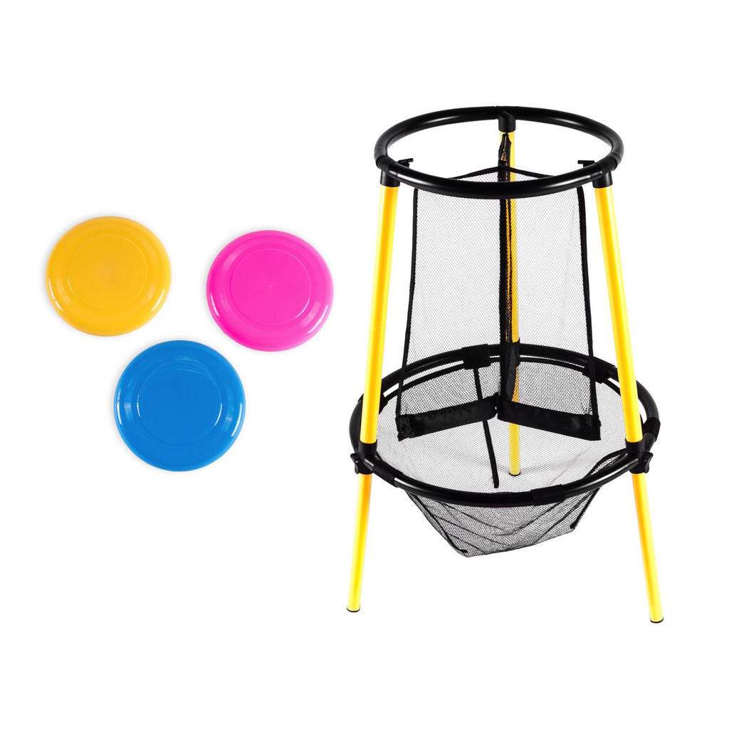 XXXL Heimspiel Fun Disc-Golf Blau, Rosa, Schwarz