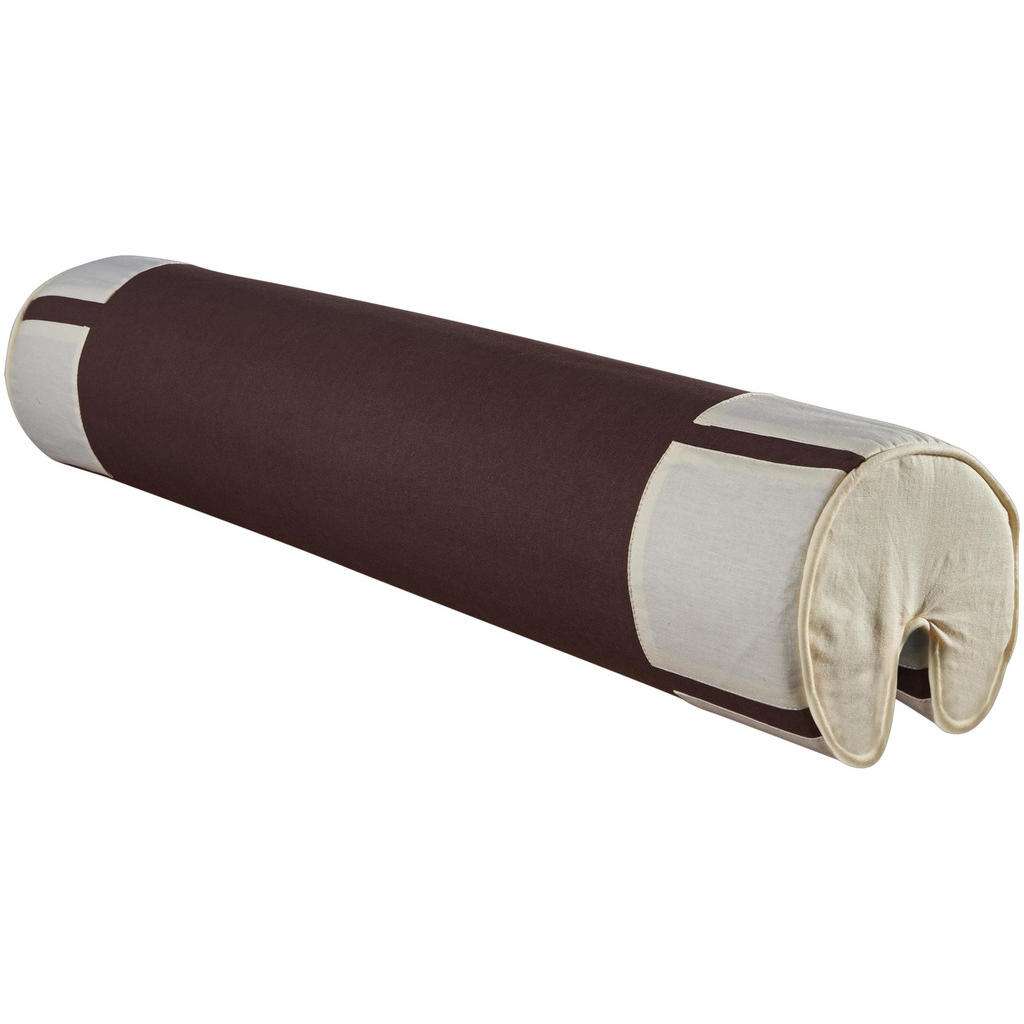 XXXL NACKENROLLE, Braun, Beige