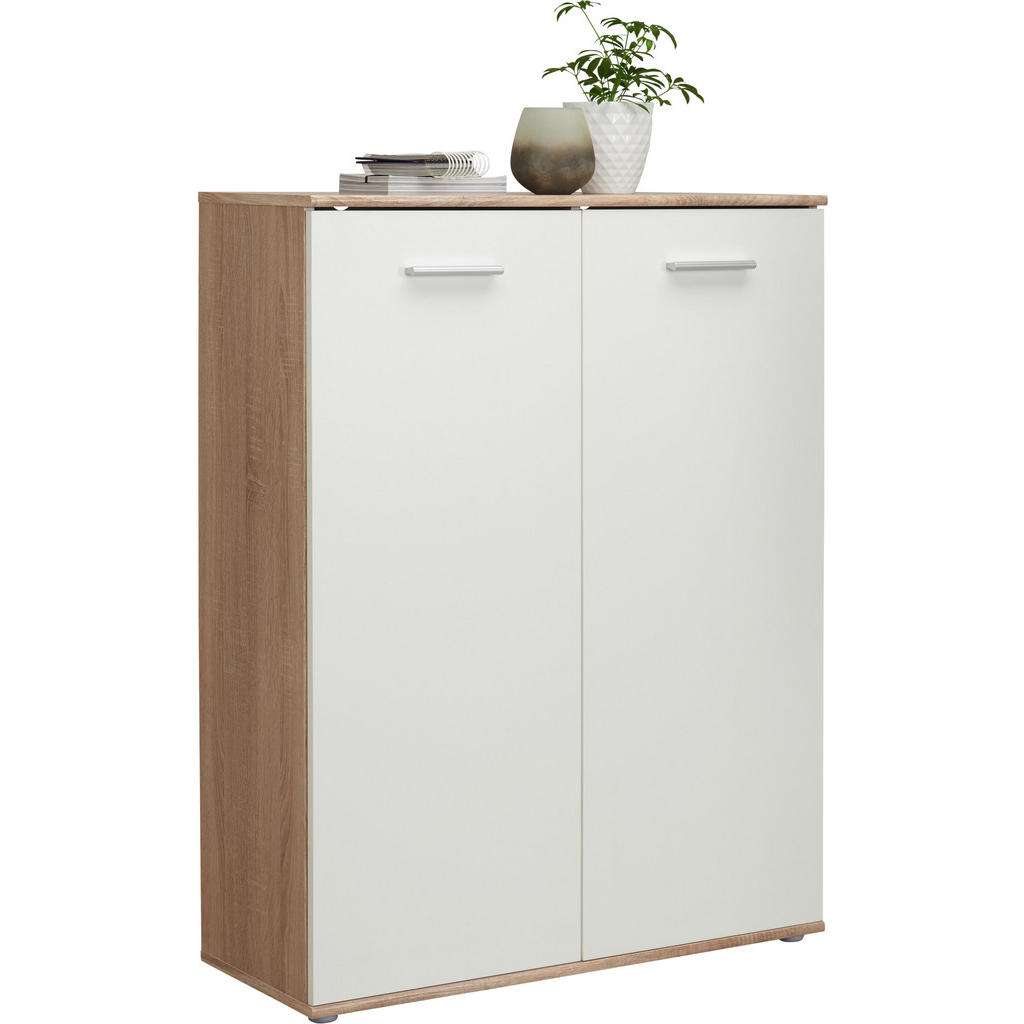 Carryhome SCHUHSCHRANK Weiß, Beige
