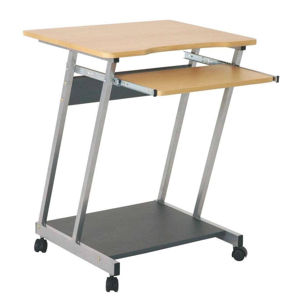 Carryhome COMPUTERTISCH Mehrfarbig, Silber