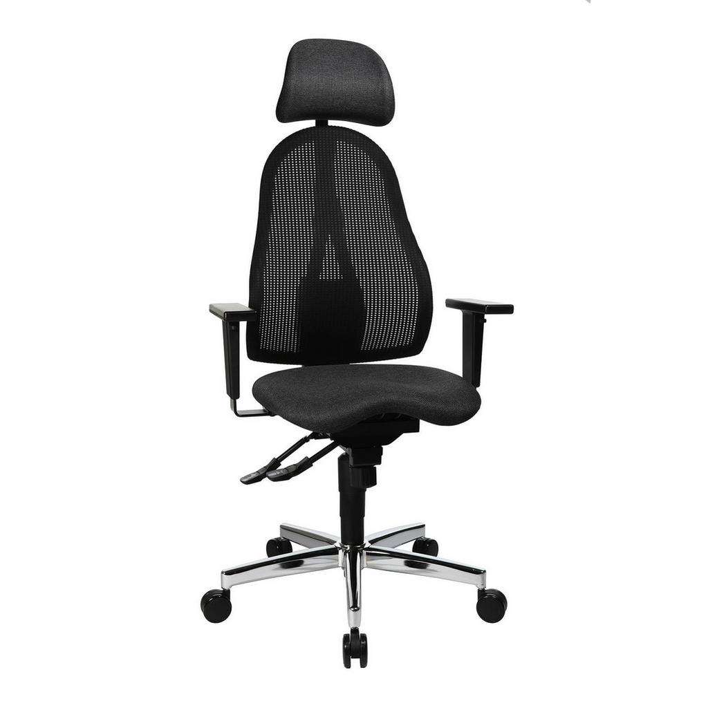 XXXL DREHSTUHL Flachgewebe Schwarz