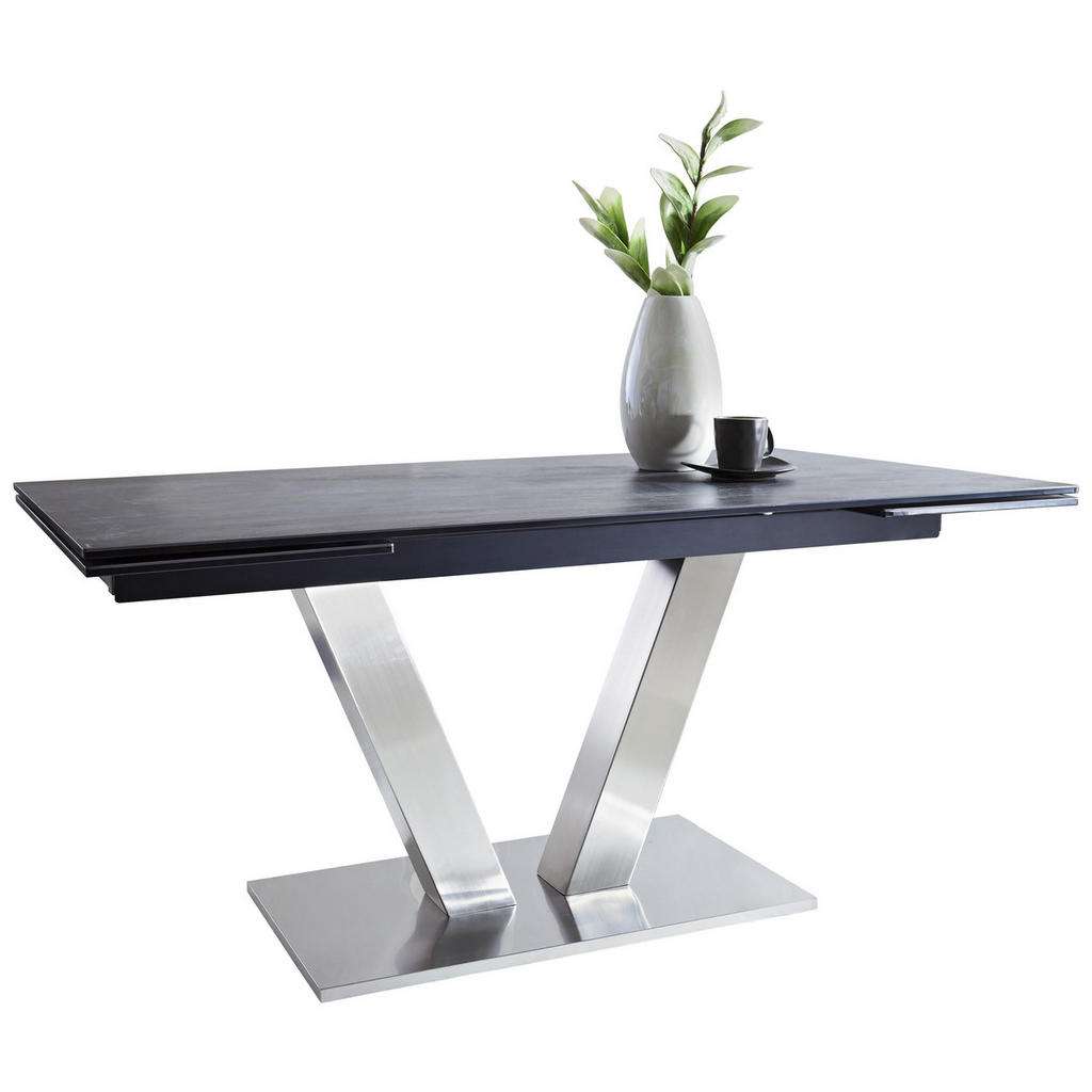 Novel ESSTISCH Silber, Grau