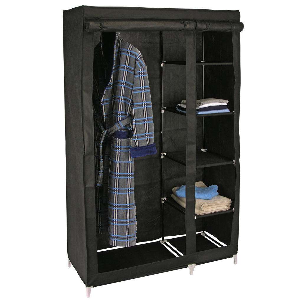 XXXL KLEIDERSCHRANK Schwarz