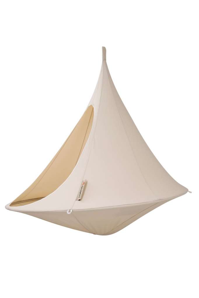 Cacoon - Double Hängesessel - Natural White - outdoor