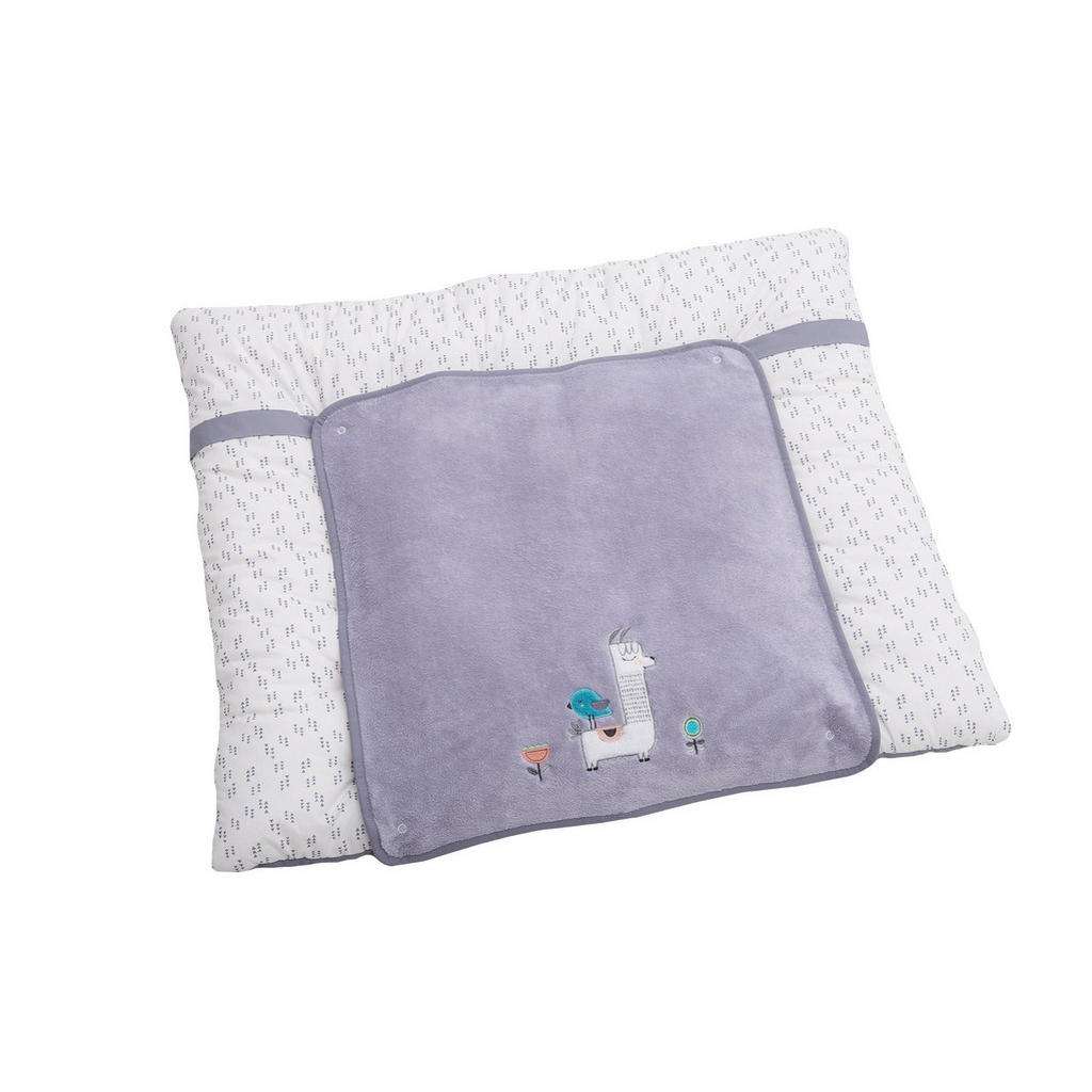 Bebe's Collection Wickelunterlage Lama, Grau