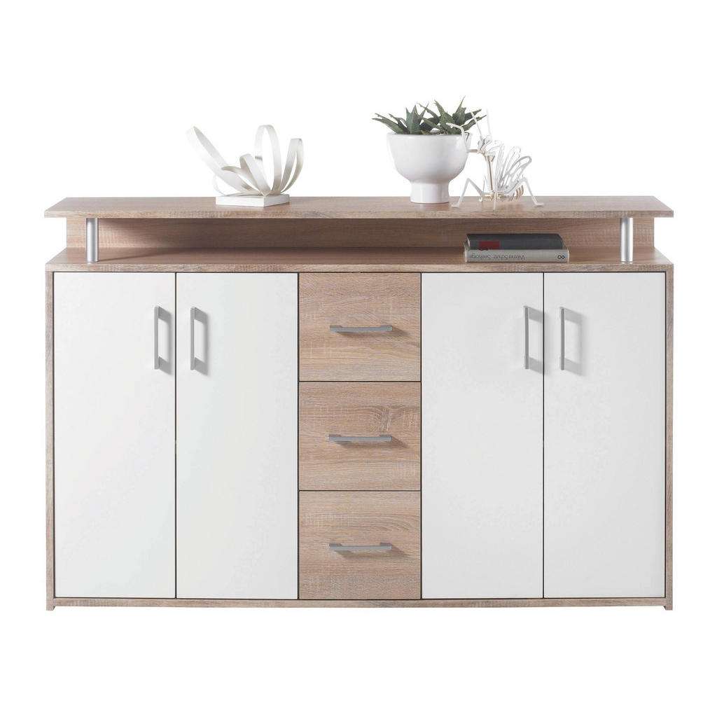 Carryhome HIGHBOARD Weiß, Beige