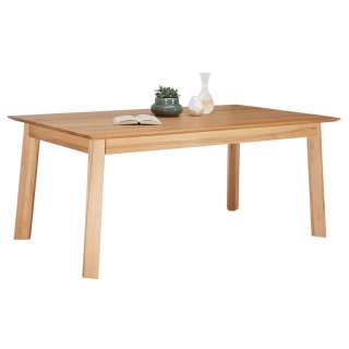 Linea Natura ESSTISCH Kernbuche massiv rechteckig Braun