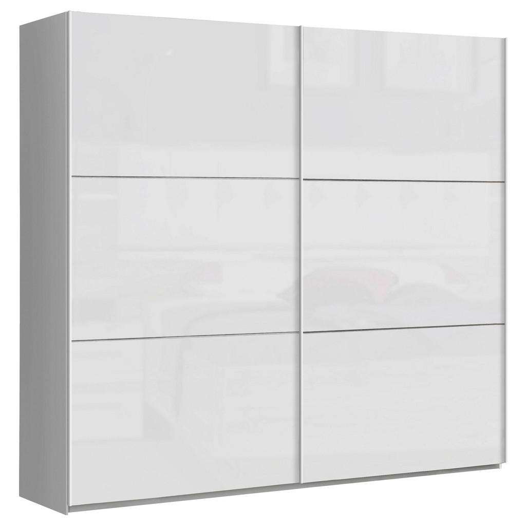 Carryhome SCHWEBETÜRENSCHRANK 2-türig Weiß