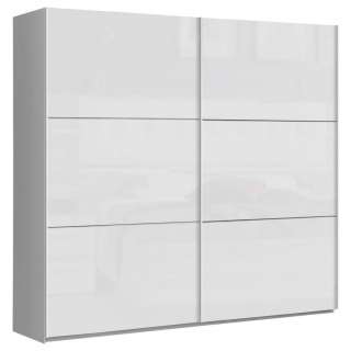 Carryhome SCHWEBETÜRENSCHRANK 2-türig Weiß