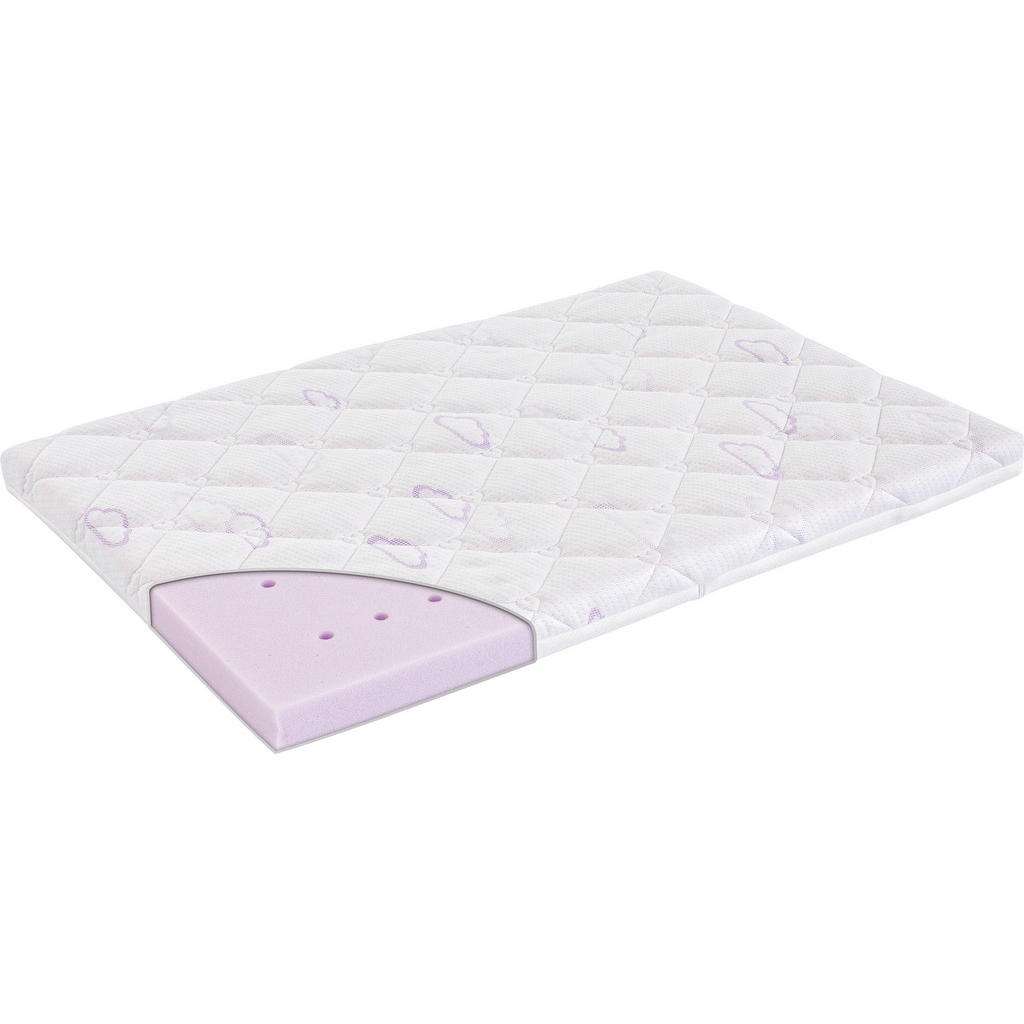 Träumeland LAUFGITTERMATRATZE Kaltschaumkern Ludwig 68/93 cm, Weiß