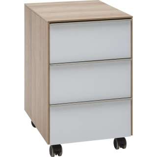 Voleo ROLLCONTAINER Weiß, Braun
