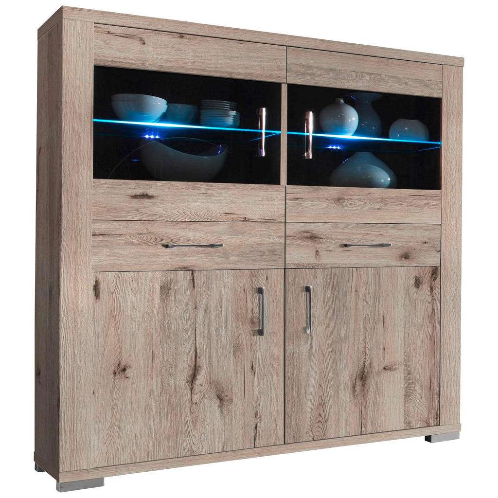Carryhome VITRINE Braun