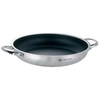 Schulte Ufer BRATPFANNE 28 cm PTFE-Antihaftbeschichtung, Silber