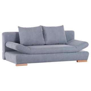 Xora SCHLAFSOFA Flachgewebe Blau