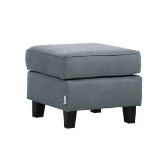 XXXL HOCKER Flachgewebe Kiefer massiv Blau