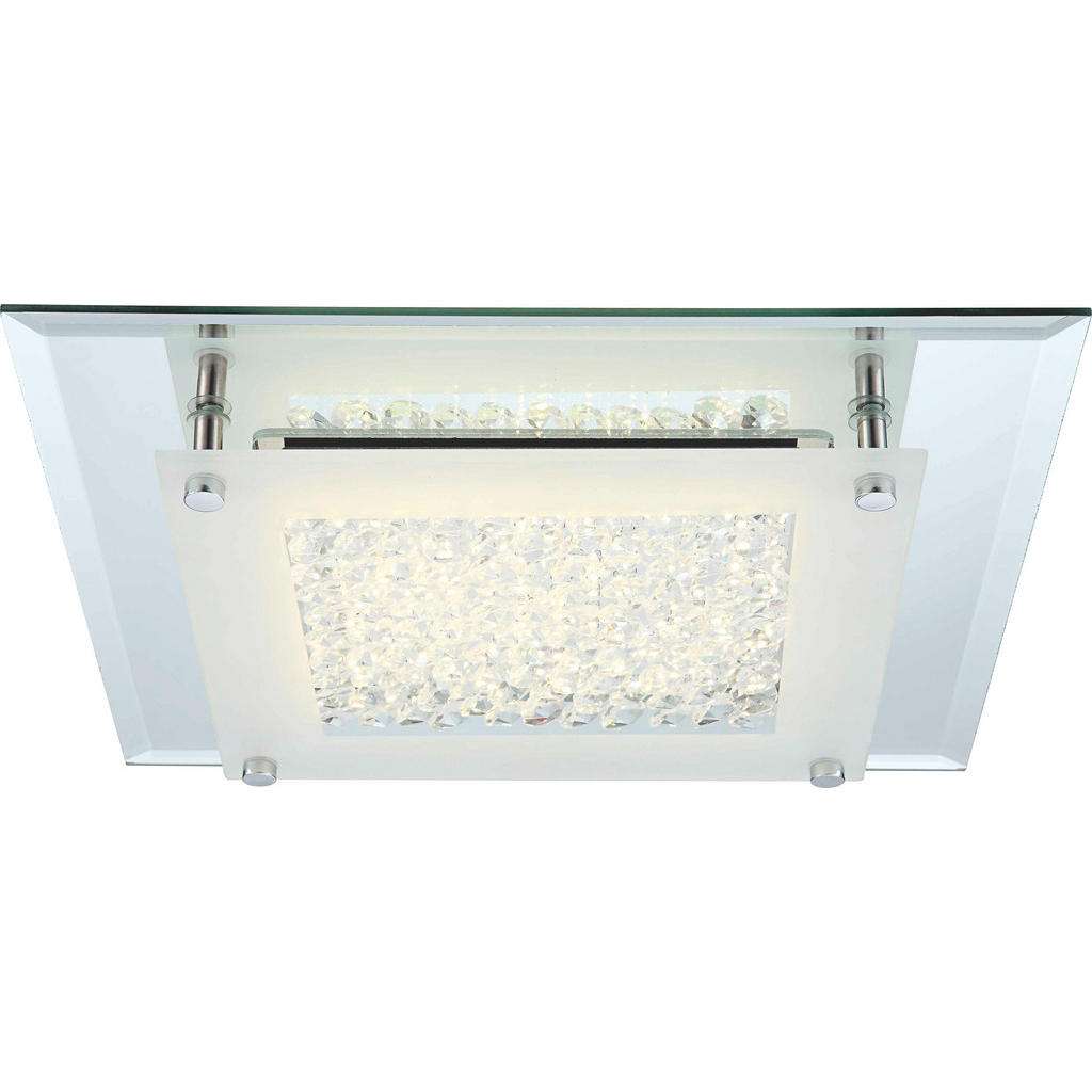 XXXL LED-DECKENLEUCHTE, Silber