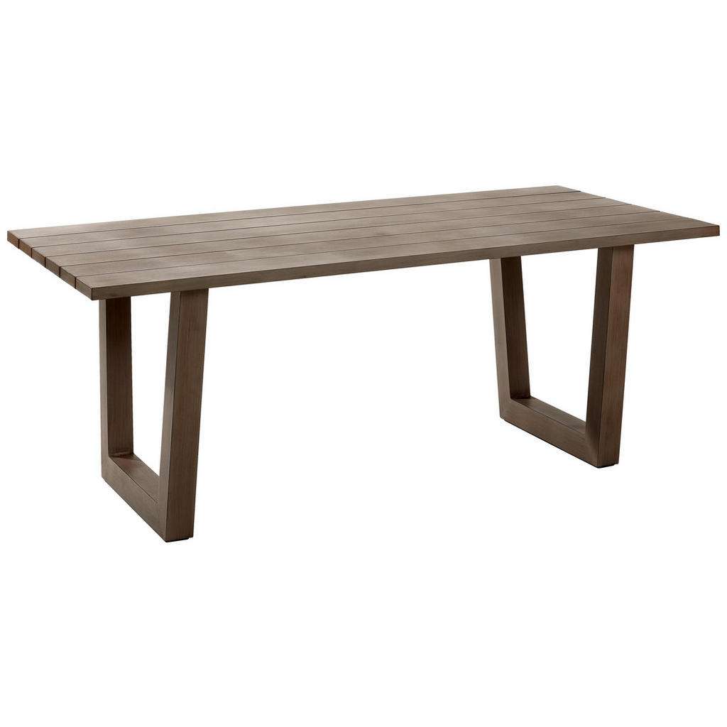 Ambia Garden GARTENTISCH Metall Braun