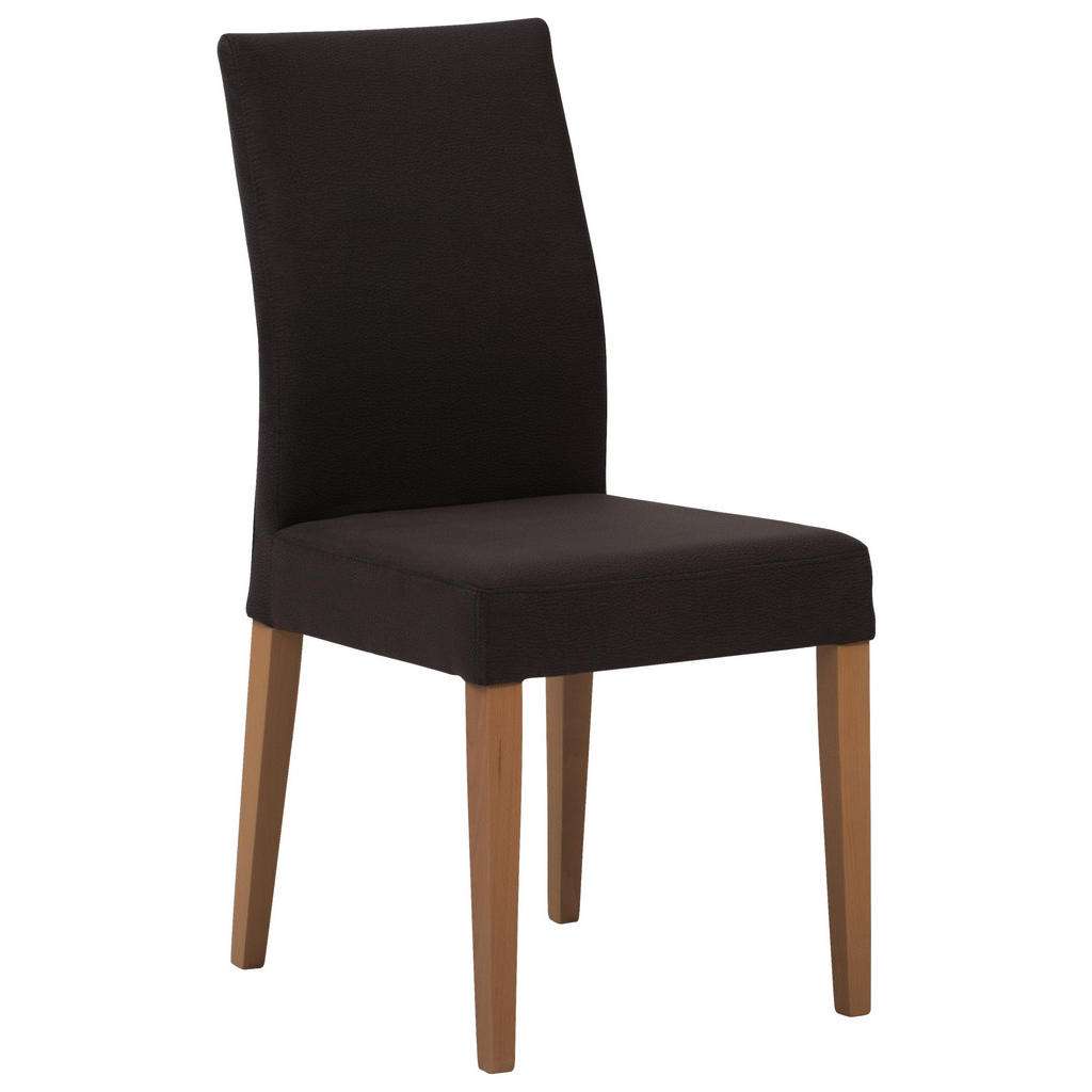 Voleo STUHL Flachgewebe Buche massiv Braun