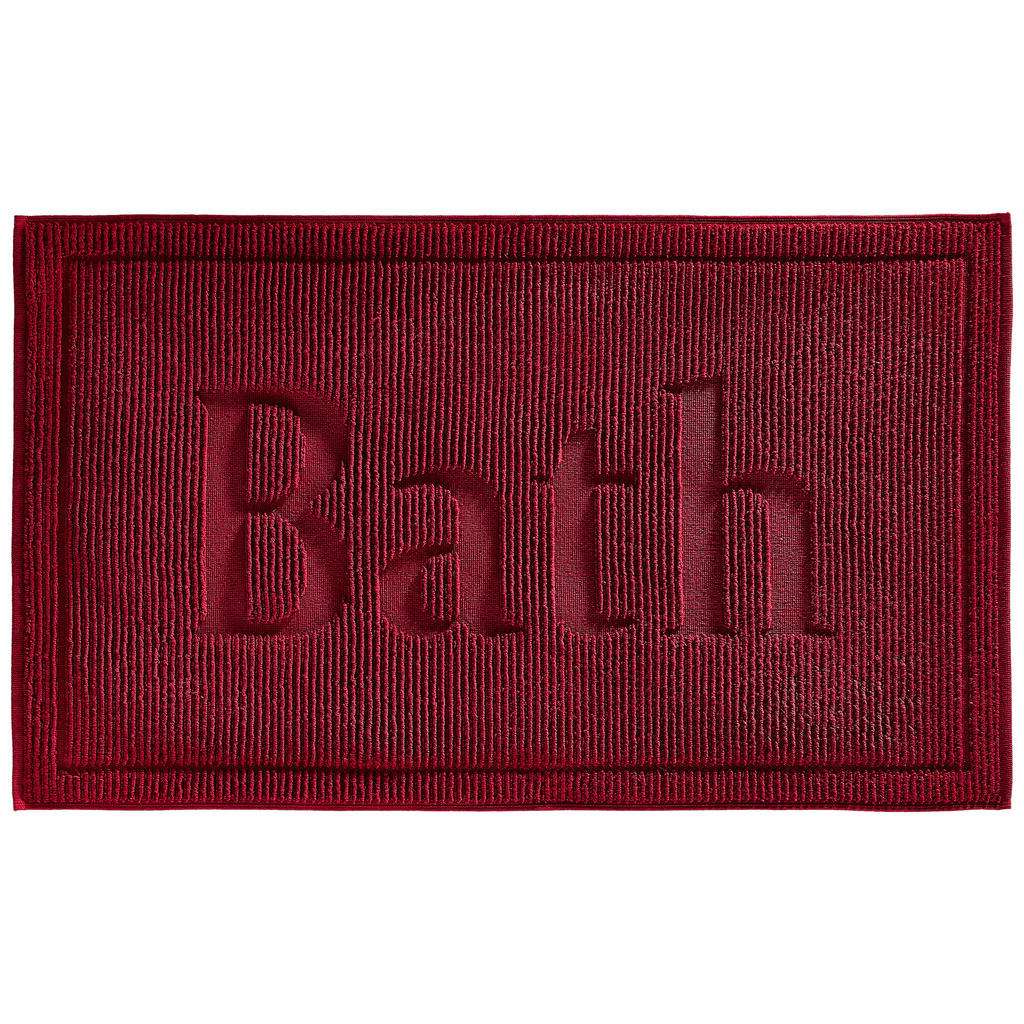 Bio:Vio BADEMATTE Rot 50/80 cm