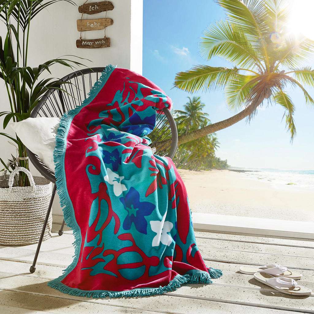XXXL STRANDTUCH, Rot