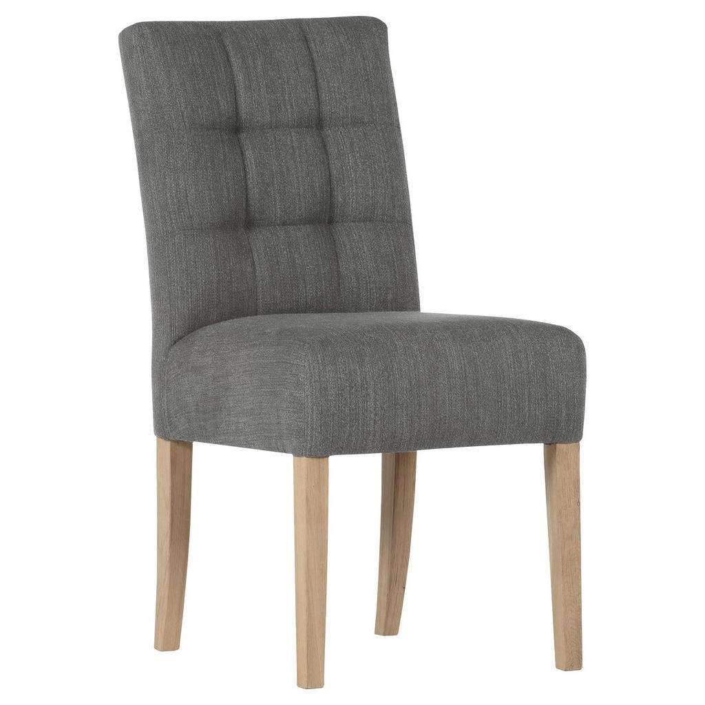 Xora STUHL Flachgewebe Grau