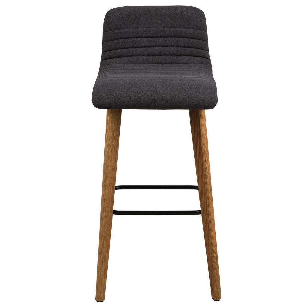 Carryhome BARHOCKER Eiche massiv Braun