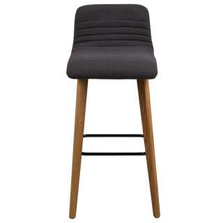 Carryhome BARHOCKER Eiche massiv Braun