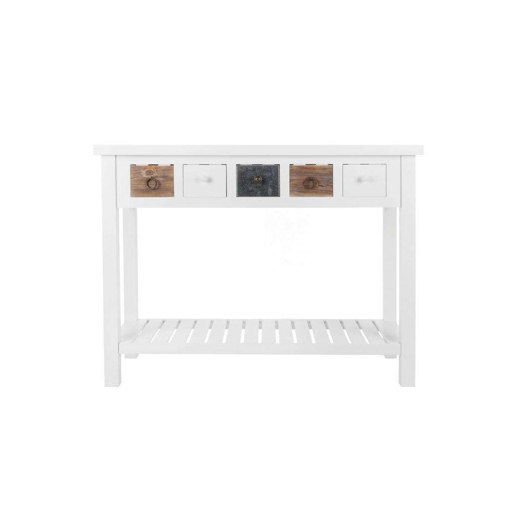 XXXL WANDKONSOLE Holz Weiß