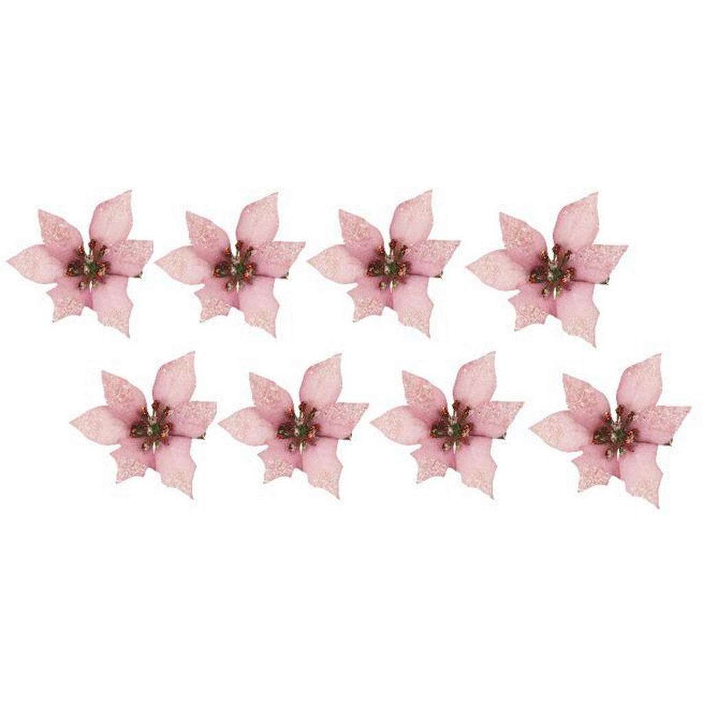 XXXL Dekoclip-Set 8-tlg., Rosa