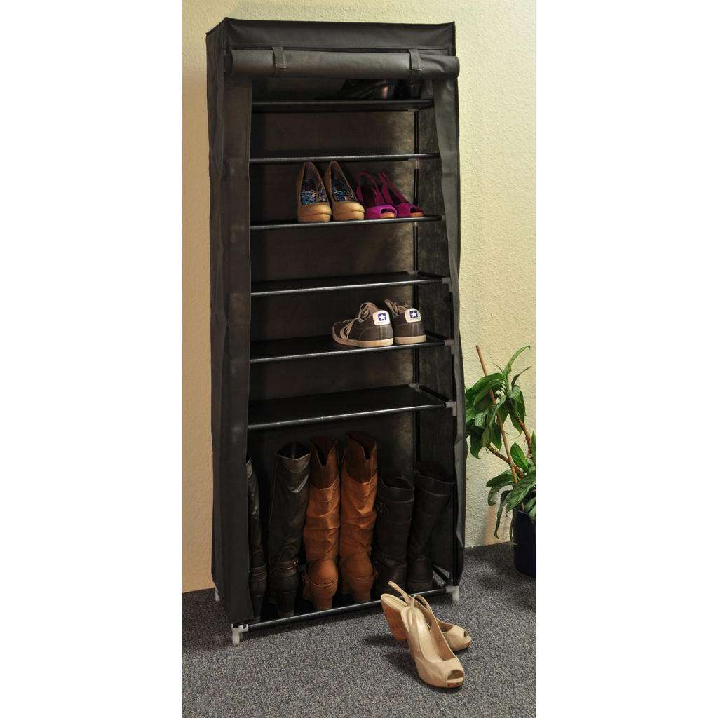 XXXL SCHUHREGAL Schwarz