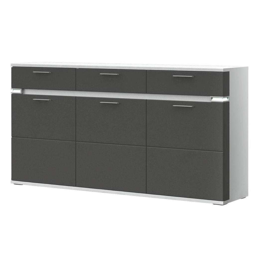 Stylife SIDEBOARD Melamin Weiß
